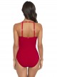 Maillot de bain lissant 1 pièce Beau rouge - Flamenco - Amoressa