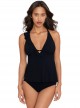 Tankini Dandy noir - Flamenco - Amoressa