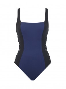 Maillot de bain lissant 1 pièce Moonraker bleu - Copernicus - Amoressa