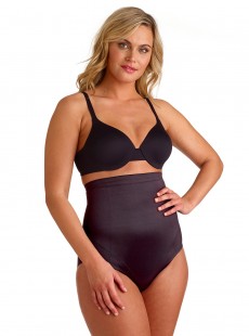 Culotte gainante noire s'adaptant aux courbes lors de la prise ou perte de poids - Weigh more or less