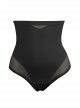 String gainant taille haute noir - Sexy Sheer Shaping - Miraclesuit Shapewear