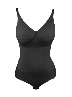 Body gainant noir - Comfort Leg - Miraclesuit Shapewear